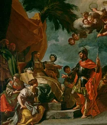 Barak and Deborah (detail)